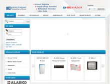Tablet Screenshot of deveci.com.tr